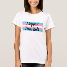 Ik steun trans-kinderen t-shirt