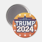 Ik steun Trump Magneet (Voorkant / Achterkant)