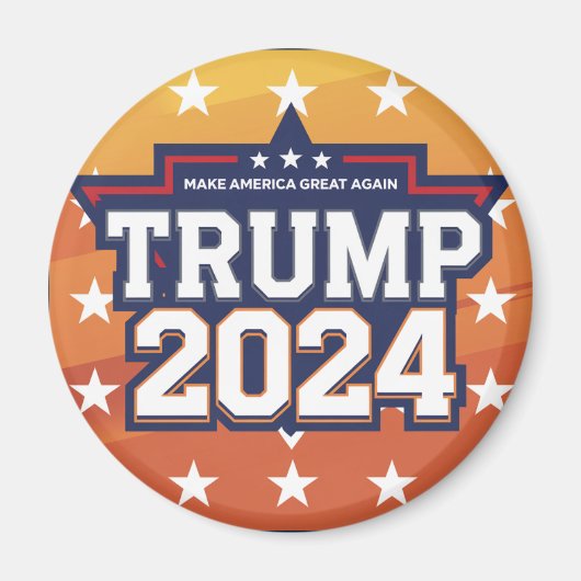 Ik steun Trump Magneet (Voorkant)