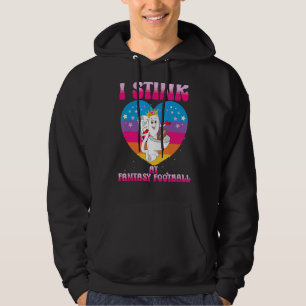 Ik stink bij Fantasy Football Toilet League Loser  Hoodie