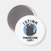 Ik stink daarom ben ik grappig dier stinkpop magneet (Voorkant / Achterkant)