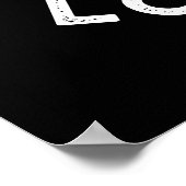 Ik stink ik hou van je grappige vuilniswoordspelin poster (Hoek)