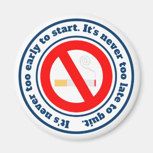 Ik stop met motivatie woorden magneet