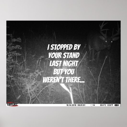 Ik stopte met je poster. poster (Voorkant)