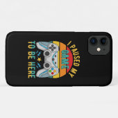 ik stopte mijn spel even Case-Mate iPhone case (Achterkant (horizontaal))