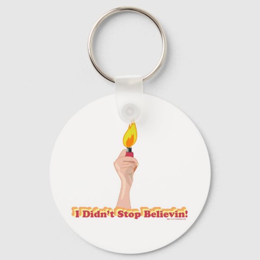 Ik stopte niet met Belivin Sleutelhanger (Voorkant)