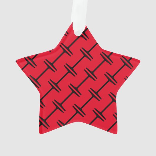 Ik straal ornament (achterkant)