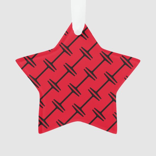 Ik straal ornament (voorkant)