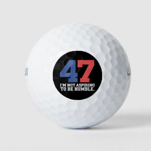Ik Streef Er Niet Naar Om Bescheiden Kamala Harris Golfballen