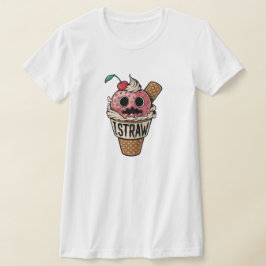Ik strooi, schattig ijsgeschreeuw t-shirt