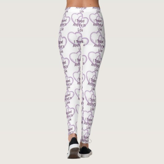 Ik struikelde en werd verliefd leggings (Achterkant)