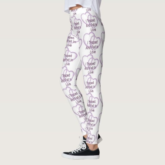 Ik struikelde en werd verliefd leggings (Links)