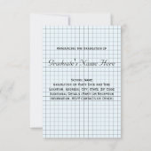 Ik studeerde af in het compositieboek kaart (Achterkant)