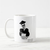 IK STUDEERDE AF VAN HET LEVEN, AFSTUDEREN OVERLEVE KOFFIEMOK (Links)