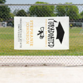 Ik studeerde eindelijk PH.INISHE.D Afstudeerder Sc Spandoek (Insitu)