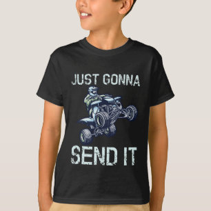 Ik stuur het gewoon een leuke quad ATV T-shirt