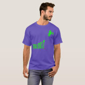 Ik stuur het gewoon naar Funny Motocross Dirt Bike T-shirt (Voorkant volledig)