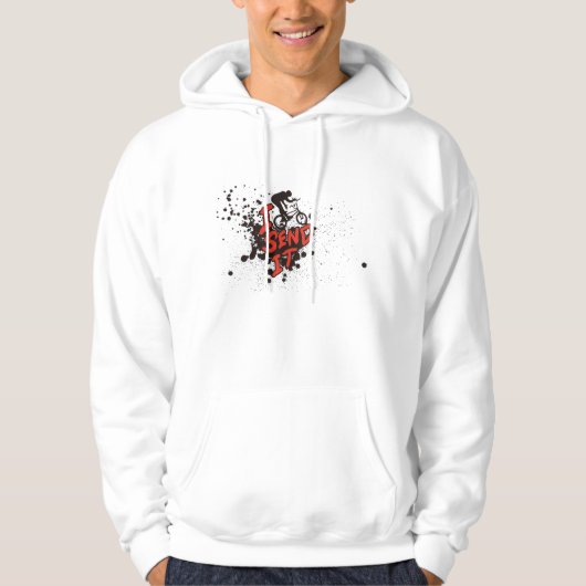 Ik stuur het hoodie (Voorkant)