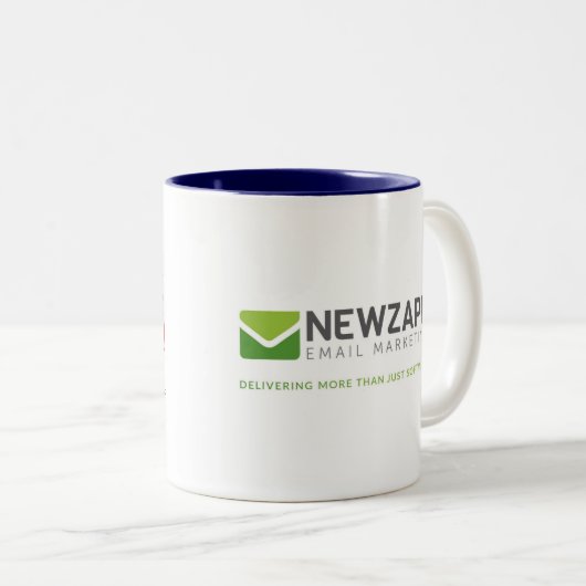 Ik stuur je een bewijs. tweekleurige koffiemok (Voorkant rechts)