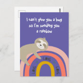 Ik stuur je een regenboog. briefkaart (Voorkant / Achterkant)