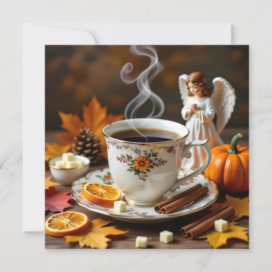 Ik stuur jullie de najaarszegeningen | vriendschap kaart (Voorkant)