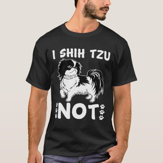 Ik stuur TZU niet veel stijl en T-shirt (Voorkant)