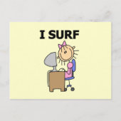 Ik Surf het Web Briefkaart (Voorkant)