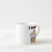 Ik Surf op het Web Espresso Kop (Voorkant rechts)