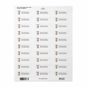 Ik Surf op het Web Etiket (Full Sheet)