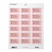 Ik Surf op het Web Etiket (Full Sheet)
