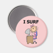 Ik Surf op het Web Magneet (Voorkant / Achterkant)