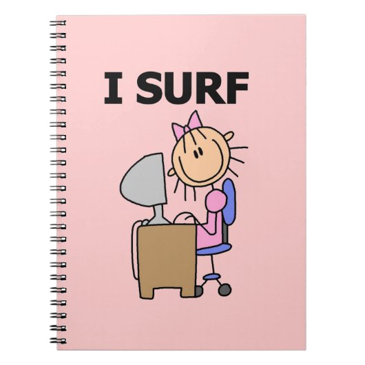 Ik Surf op het Web Notitieboek (Voorkant)