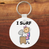 Ik Surf op het Web Sleutelhanger (Voorkant)