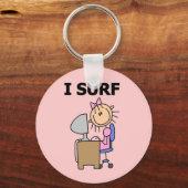 Ik Surf op het Web Sleutelhanger (Voorkant)