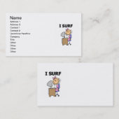 Ik Surf op het Web Visitekaartje (Voorkant / Achterkant)