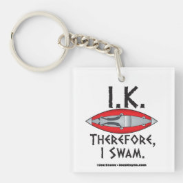 IK Swam Inflatable Kayak Sleutelhanger