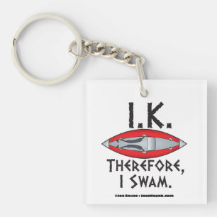 IK Swam Inflatable Kayak Sleutelhanger