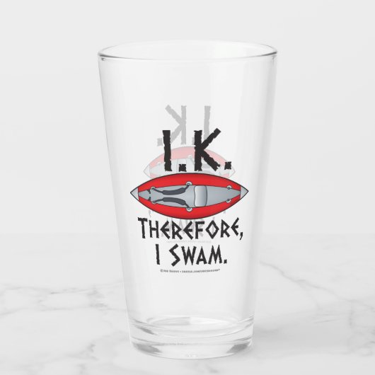 IK Swam Kayakers Glas (Achterkant)