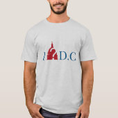 Ik? T-SHIRT DC-Mannen - R (Voorkant)