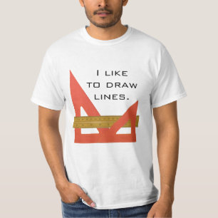 Ik teken graag Lines T-Shirt