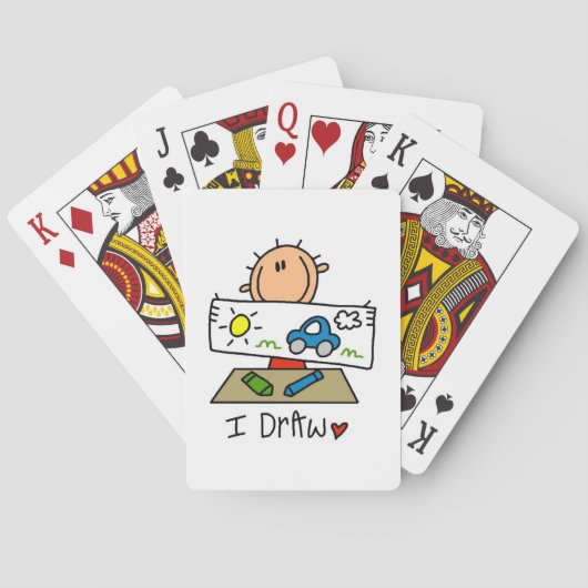 Ik Teken Pokerkaarten (Achterkant)