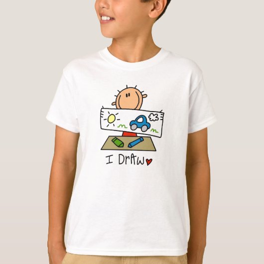 Ik Teken T-shirt (Voorkant)