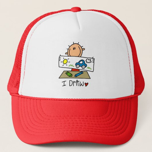 Ik Teken Trucker Pet (Voorkant)