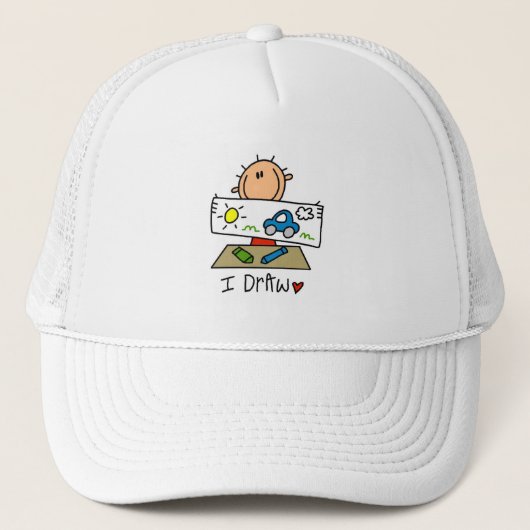Ik Teken Trucker Pet (Voorkant)