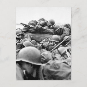 "Ik tekende een aanvalsboot om over te steken in_W Briefkaart