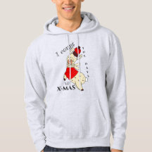 Ik tel de dagen tot X-MAS Llama Hoodie