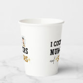 Ik tel getallen en sterren - Accountant Papieren Bekers (Links)