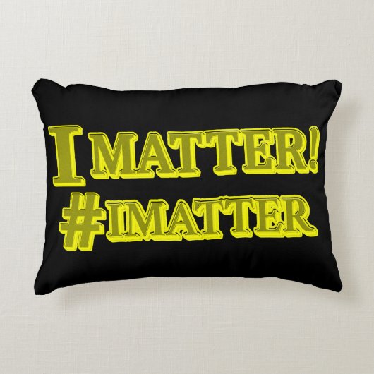 "IK TEL!" Schattig ontwerp. Nu kopen Accent Kussen (Voorkant)