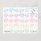 Ik telde schapen sinds ik je ontmoette. briefkaart (Achterkant)