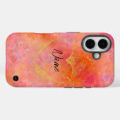 Ik telefoon Case Hart Gemengde Vurige Kleuren HAMb (Achterkant (horizontaal))